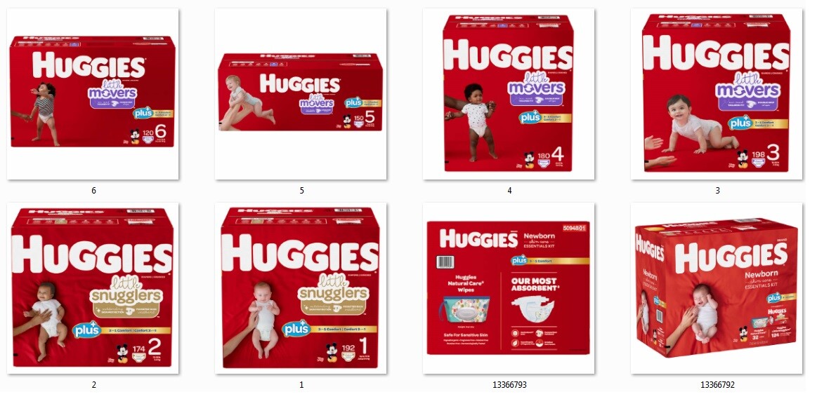 huggies size 1 204